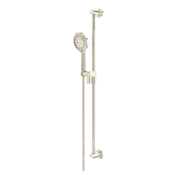 Ensemble de douchette avec rail de douche 36" et douchette à 5 fonctions - Nickel poli  | 4871PN