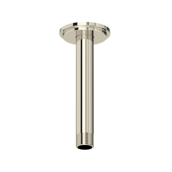 6" Ceiling Mount Shower Arm - Polished Nickel | Model Number: 568PN