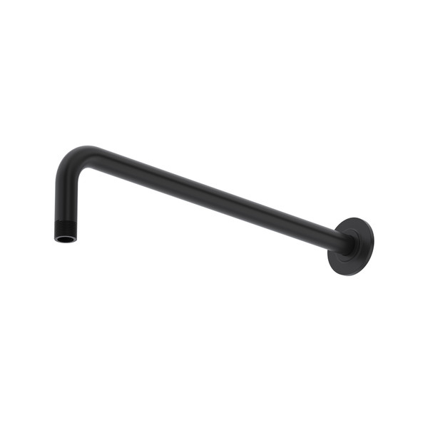 16" Wall Mount Shower Arm - Black | Model Number: 581BK