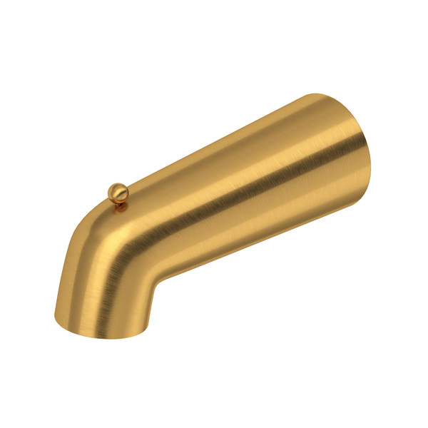 Wall Mount Tub Spout With Diverter - Brushed Gold | Model Number: 871BG
