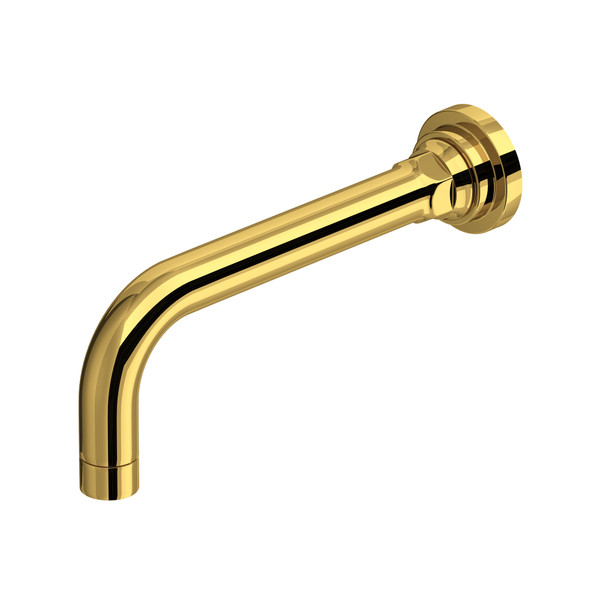 San Giovanni™ Wall Mount Tub Spout - Unlacquered Brass | Model Number: A2303ULB