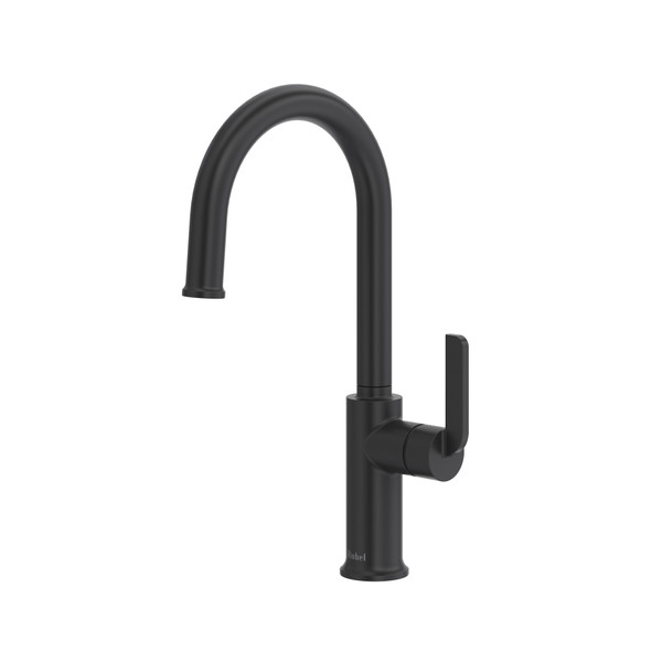 Authentica™ Bar/Food Prep Kitchen Faucet With C-Spout - Black | Model Number: AU601BK