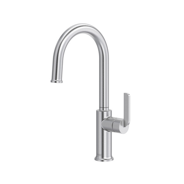 Robinet de cuisine pour bar/préparation avec bec en C Authentica™ - Acier inoxydable | Numéro de modèle: AU601SS