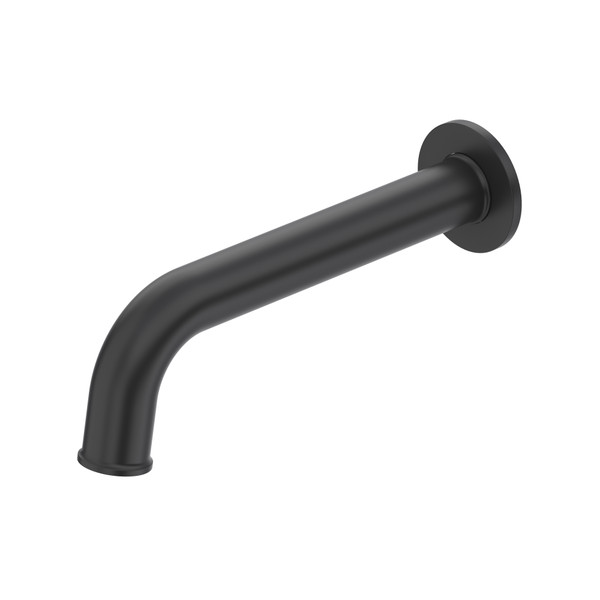 Authentica™ Wall Mount Tub Spout - Black | Model Number: AU80BK