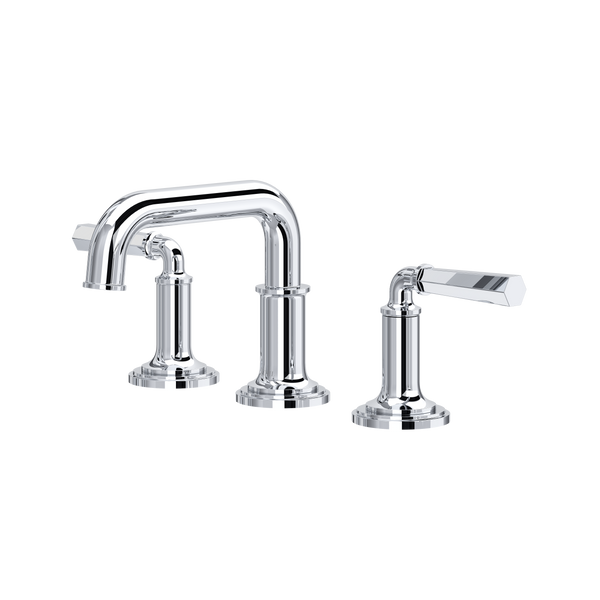 San Giovanni™ Widespread Lavatory Faucet With U-Spout - Polished Chrome | Model Number: SG09UD3LMAPC