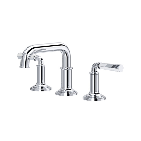 San Giovanni™ Widespread Lavatory Faucet With U-Spout - Polished Chrome | Model Number: SG09UD3LMAPC