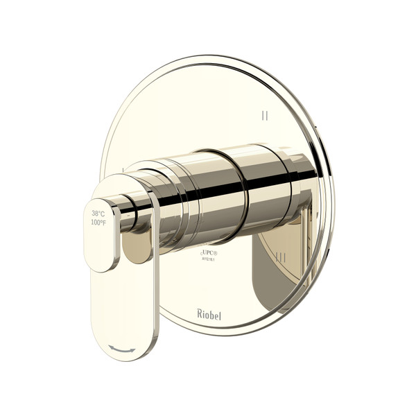 Arca™ 1/2" Therm & Pressure Balance Trim With 5 Functions - Polished Nickel | Model Number: TAA45PN
