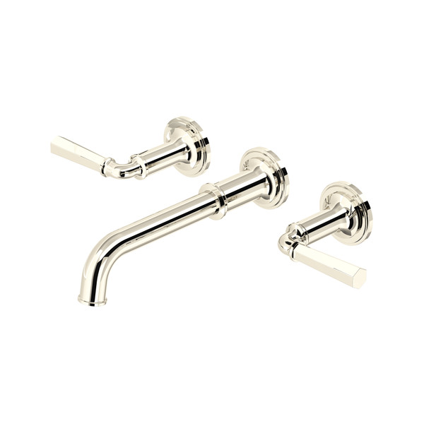 San Giovanni™ Wall Mount Lavatory Faucet Trim - Polished Nickel | Model Number: TSG08W3LMPN