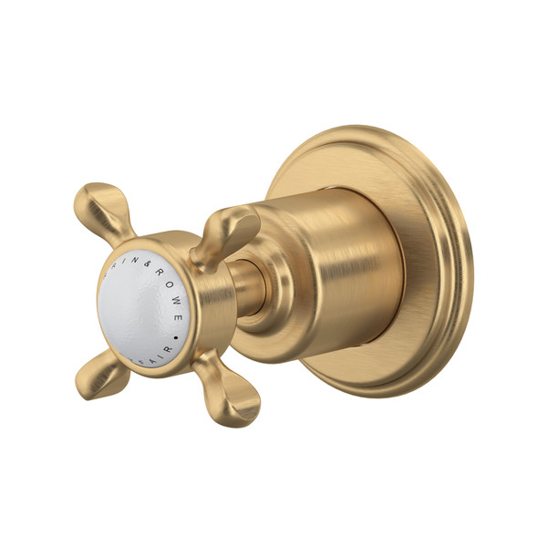 Edwardian™ Trim For Volume Control And Diverter - Satin English Gold | Model Number: U.3241X-SEG/TO