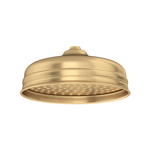 8" Rain Showerhead - Satin English Gold | Model Number: U.5205SEG