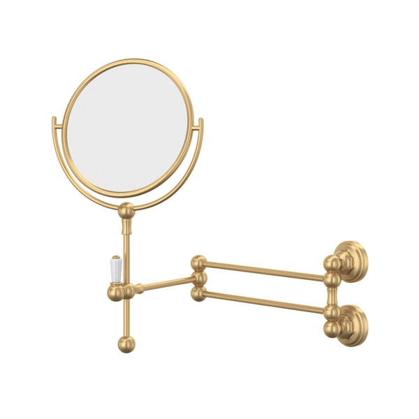 Miroir de maquillage mural - Or anglais satiné | Numéro de modèle: U.6918SEG