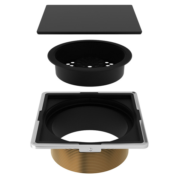 Ensemble goulotte du collecteur en laiton fileté 3 1/2 po IPS - Non fini | Numéro de modèle: DT105CI3