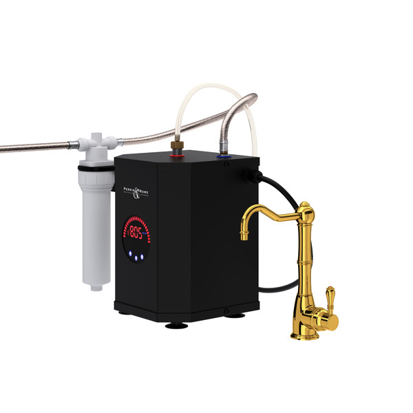 Acqui® Hot Water Dispenser, Tank And Filter Kit - Unlacquered Brass | Model Number: GKIT1445LMULB-2
