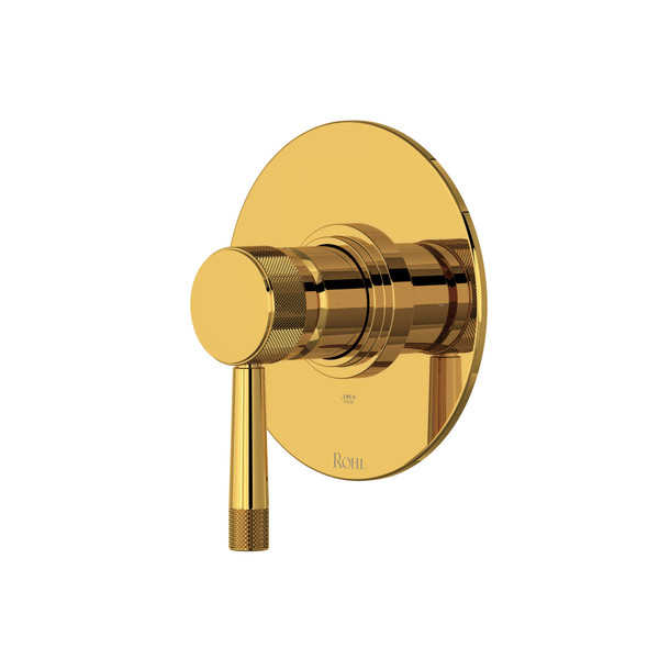 Amahle™ 1/2" Pressure Balance Trim - Unlacquered Brass | Model Number: TAM51W1LMULB