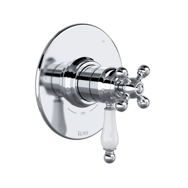 DISCONTINUED Arcana™ 1/2" Therm & Pressure Balance Trim With 5 Functions - Polished Chrome | Model Number: TAC45W1OPAPC