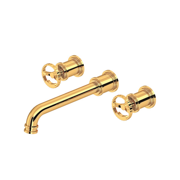 Armstrong™ Wall Mount Lavatory Faucet Trim - English Gold | Model Number: U.TAR08W3IWEG