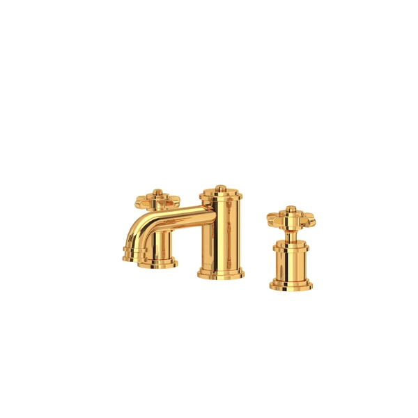 Armstrong™ Widespread Lavatory Faucet With Low Spout - English Gold | Model Number: U.AR08LD3XMEG