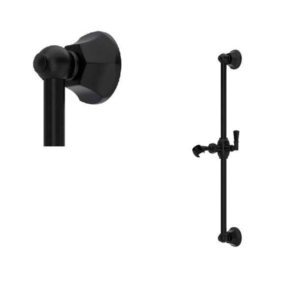 DISCONTINUED 24" Slide Bar - Matte Black | Model Number: 1230MB