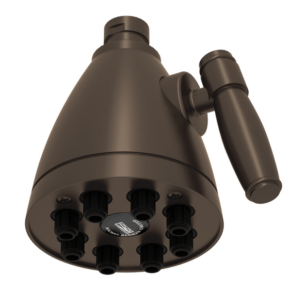 DISCONTINUÉ Tête de douche multifonction de 4 po - Tuscan Brass - Laiton toscan | Numéro de modèle: WI0121TCB