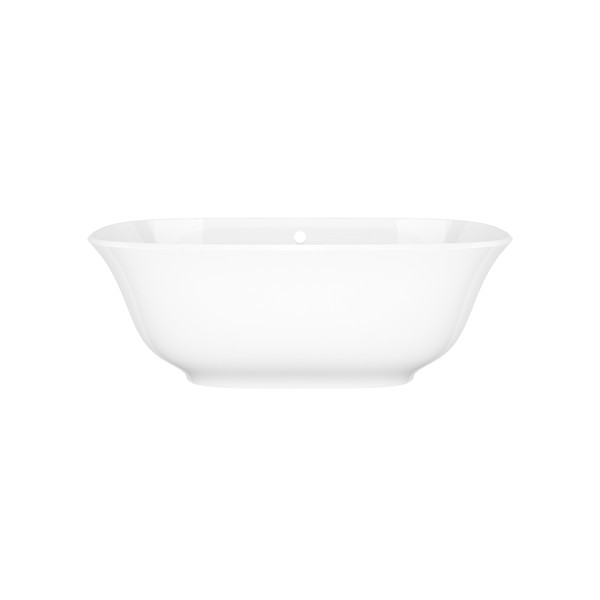 DISCONTINUED Amiata 60" x 29" Freestanding Soaking Bathtub With Void - Standard White (Gloss) | Model Number: AMT1-N-SW-OF
