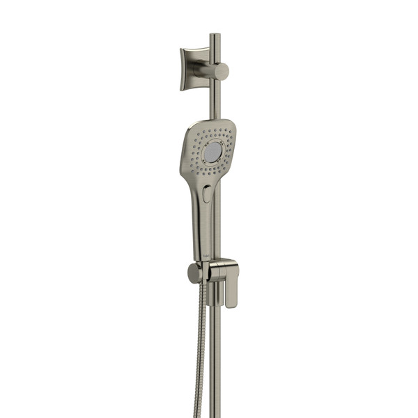 DISCONTINUED Handshower Set With 36" Slide Bar and 4-Function Handshower - Brushed Nickel | Model Number: 4040BN-WS