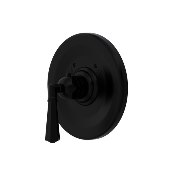 DISCONTINUED Palladian® 3/4" Thermostatic Trim Without Volume Control - Matte Black | Model Number: A4814LMMB
