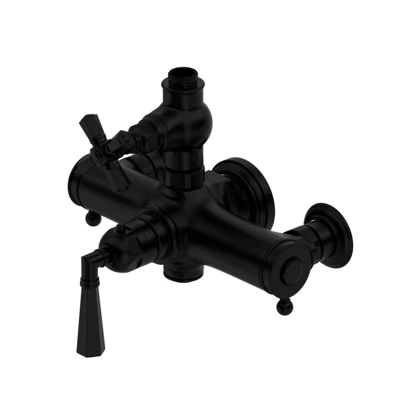 Palladian® Exposed Therm Valve With Volume and Temperature Control - Matte Black | Model Number: A4817XMMB