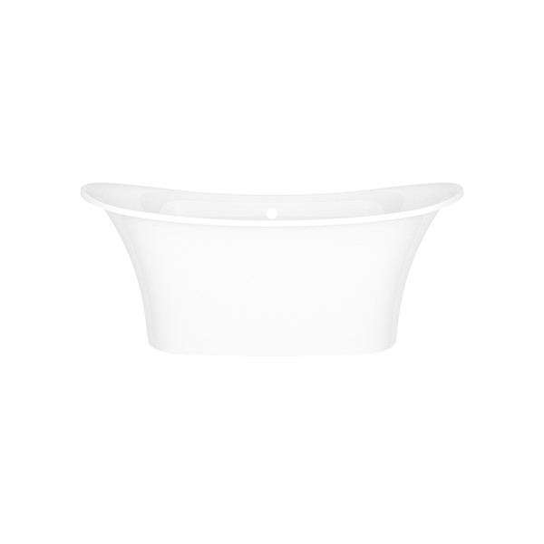 DISCONTINUED Toulouse 60" x 29" Freestanding Soaking Bathtub With Void - Standard White (Gloss) | Model Number: TO1-N-SW-OF
