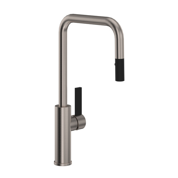 Tuario™ Pull-Down Kitchen Faucet With U-Spout - Satin Nickel | Model Number: TR56D1LBSTN
