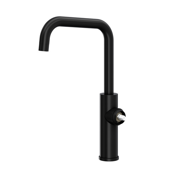 Eclissi™ Bar/Food Prep Kitchen Faucet With U-Spout - Less Handle - Matte Black | Model Number: EC60D1MB