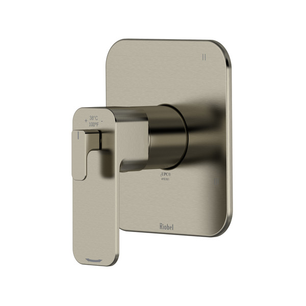 Equinox™ 1/2" Therm & Pressure Balance Trim With 3 Functions - Brushed Nickel | Model Number: TEQ47NBN