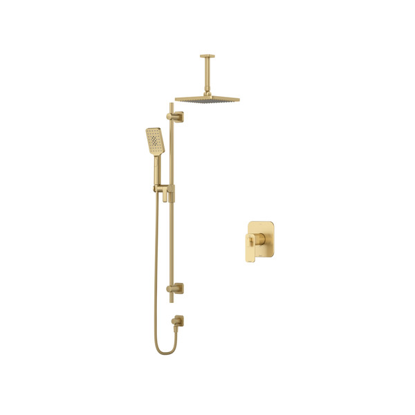 Shower Kit 323 Trim - Satin Brass US4 | Model Number: TKIT323EQNUS4-6