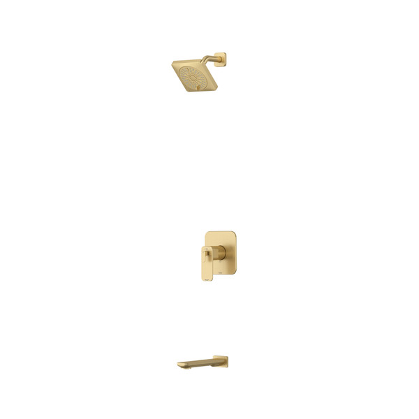 Shower Kit 4744 - Satin Brass US4 | Model Number: KIT4744EQNUS4