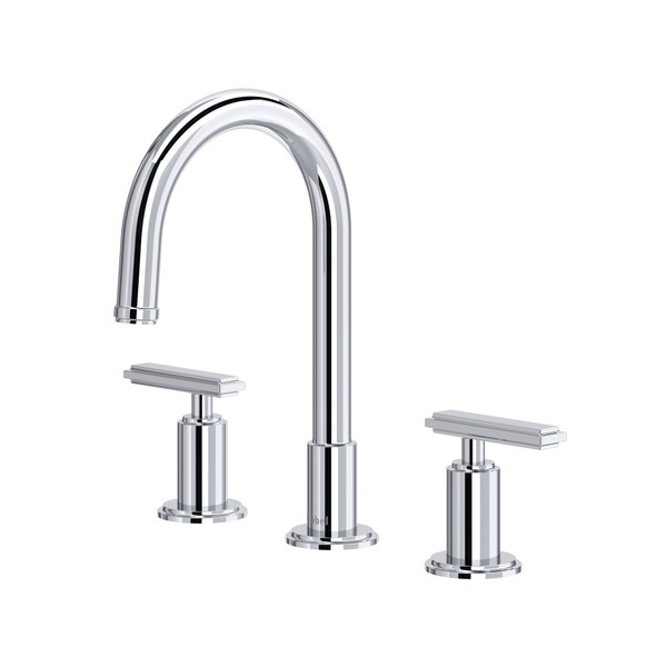 Manifesto™ Widespread Lavatory Faucet With C-Spout - Chrome | Model Number: MFRD08LC