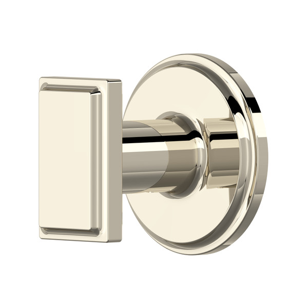 Manifesto™ Robe Hook - Polished Nickel | Model Number: MF0PN
