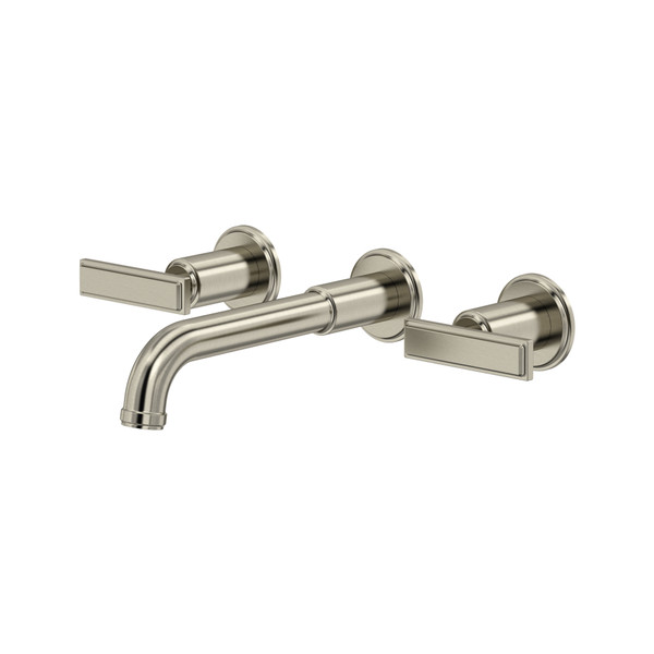 Manifesto™ Wall Mount Lavatory Faucet Trim - Brushed Nickel | Model Number: TMF03LBN