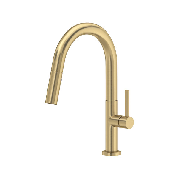 Lux™ Pull-Down Bar/Food Prep Kitchen Faucet - Antique Gold | Model Number: R7581SLMAG-2