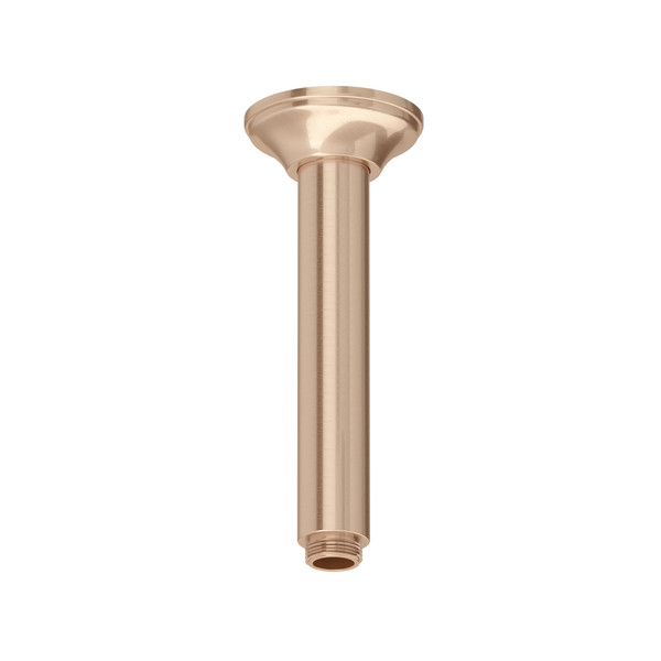 DISCONTINUED 7" Ceiling Mount Shower Arm - Vintage Gold | Model Number: 1505/6VG