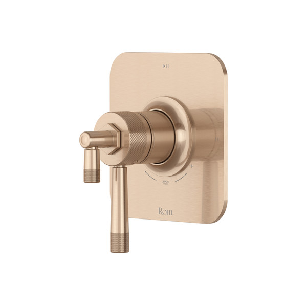 DISCONTINUED Graceline® 1/2" Therm & Pressure Balance Trim With 3 Functions - Vintage Gold | Model Number: TMB23W1LMVG