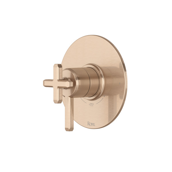 DISCONTINUÉ Garniture pour valve pression équilibrée et thermostatique 1/2 po à 2 fonctions Apothecary™ - Or vintage | Numéro de modèle: TAP44W1LMVG