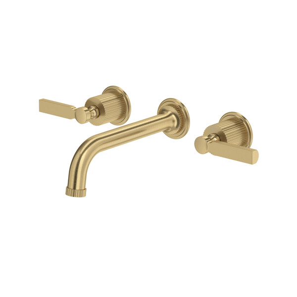 Apadana™ Wall Mount Lavatory Faucet Trim - Antique Gold | Model Number: TAD08W3LMAG