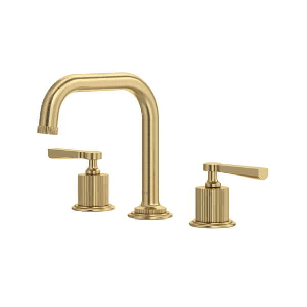 Apadana™ Widespread Lavatory Faucet With U-Spout - Antique Gold | Model Number: AD09D3LMAG