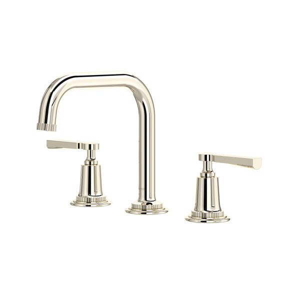 Apadana™ Widespread Lavatory Faucet With U-Spout - Polished Nickel | Model Number: AD09D3LRPN