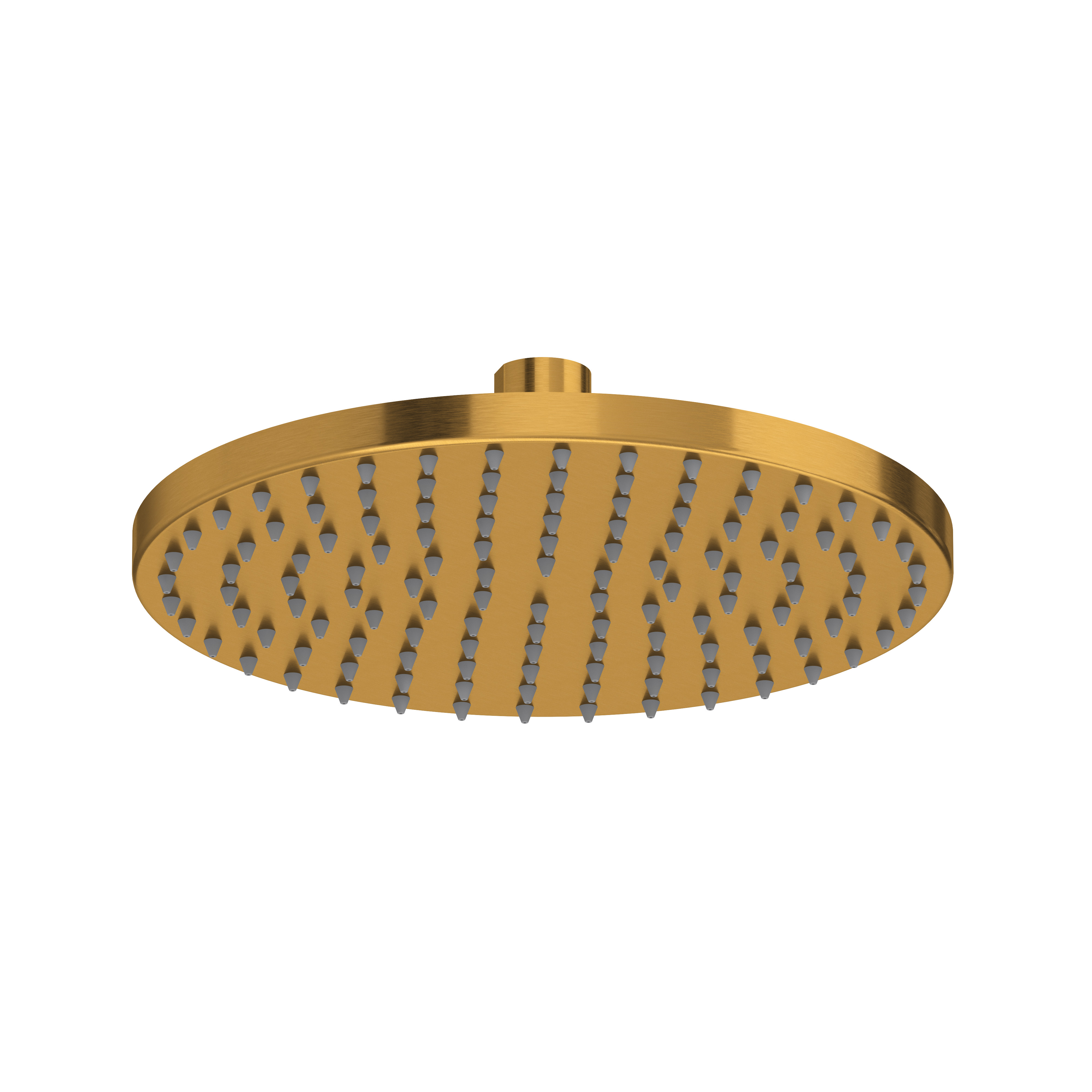 8" Rain showerhead - Brushed Gold | Model Number: 468BG