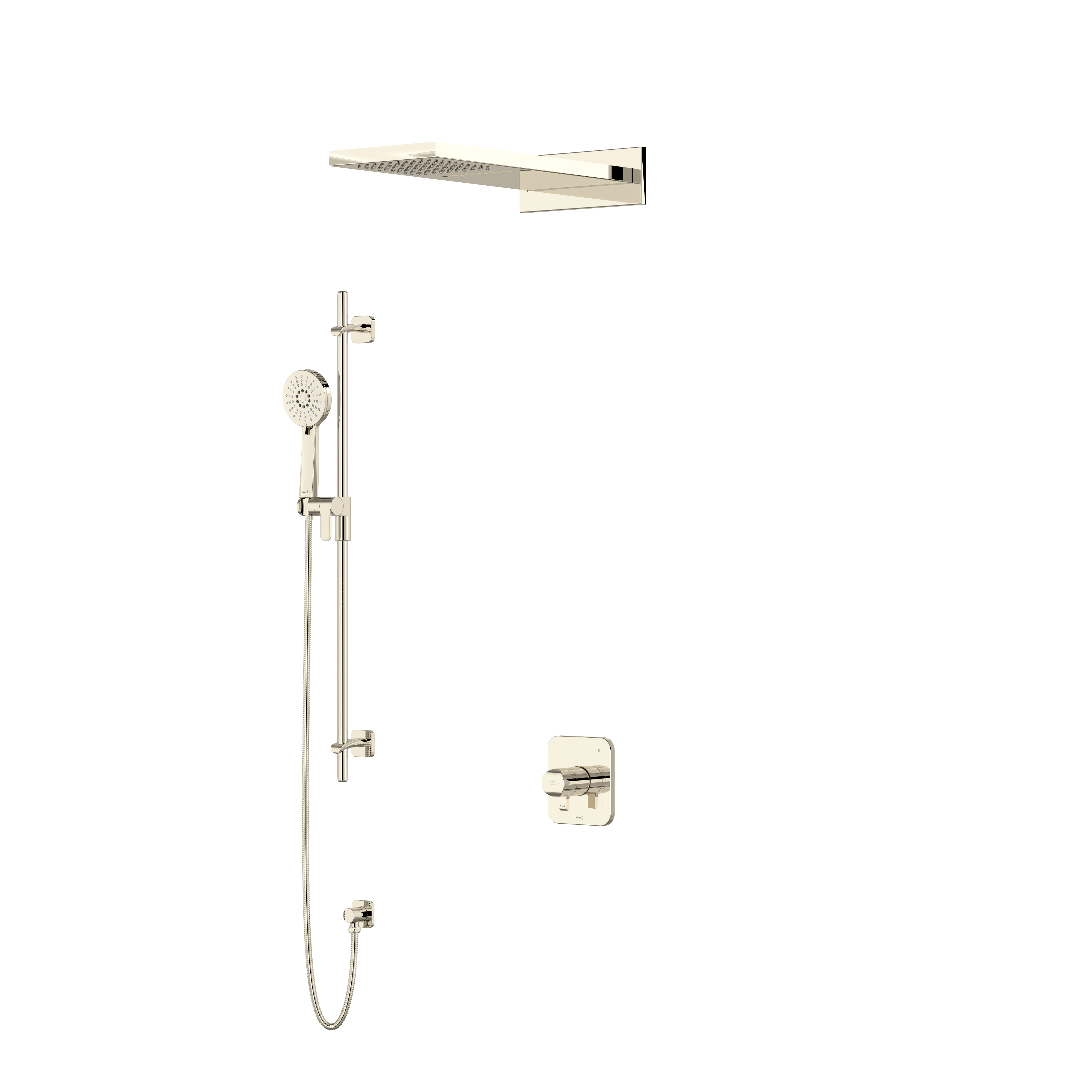 DISCONTINUED Shower Kit 2745 - Polished Nickel | Model Number: KIT2745SAPN-SPEX