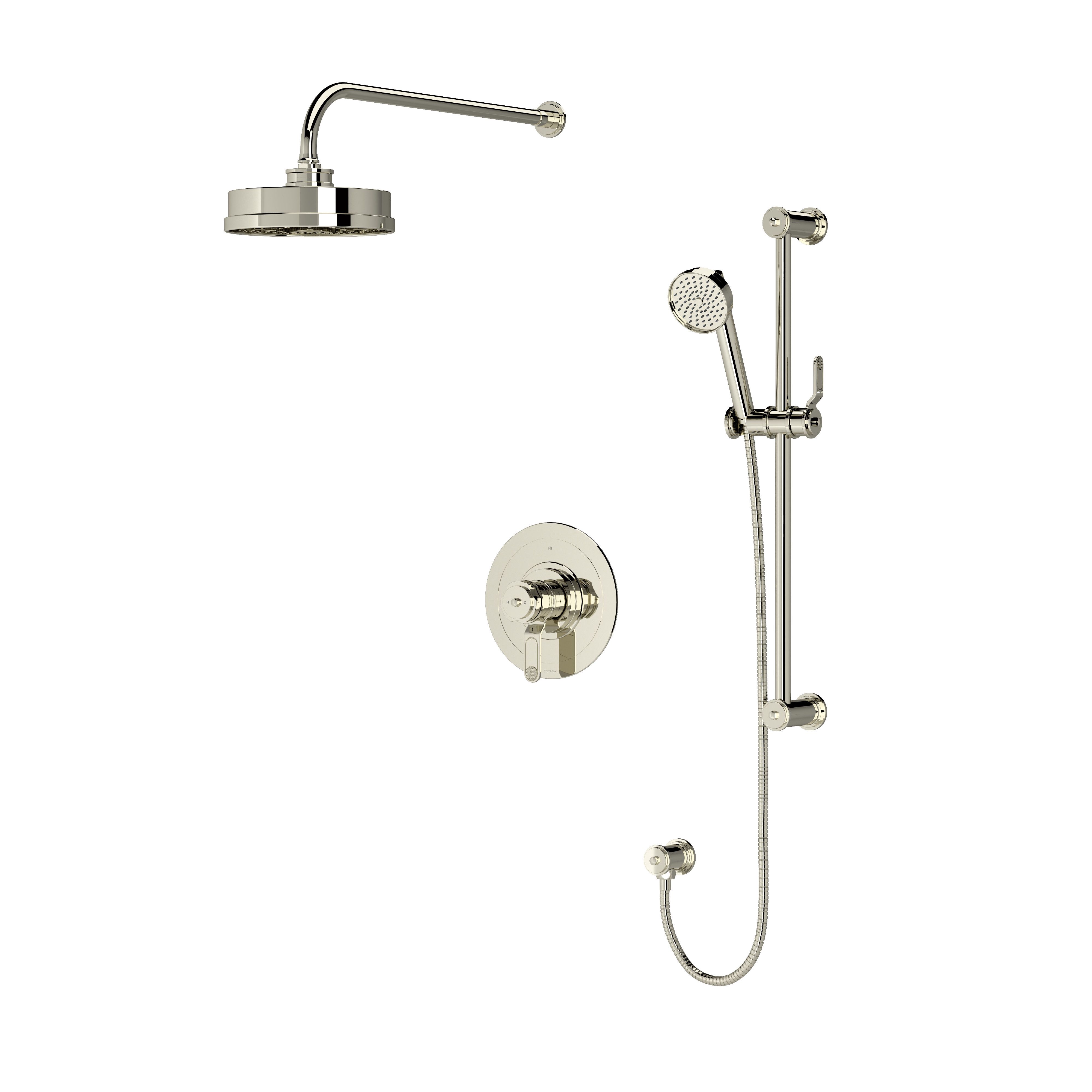 Garniture pour ensemble de douche 323 - Chrome poli | Numéro de modèle: U.TKIT323ARPN
