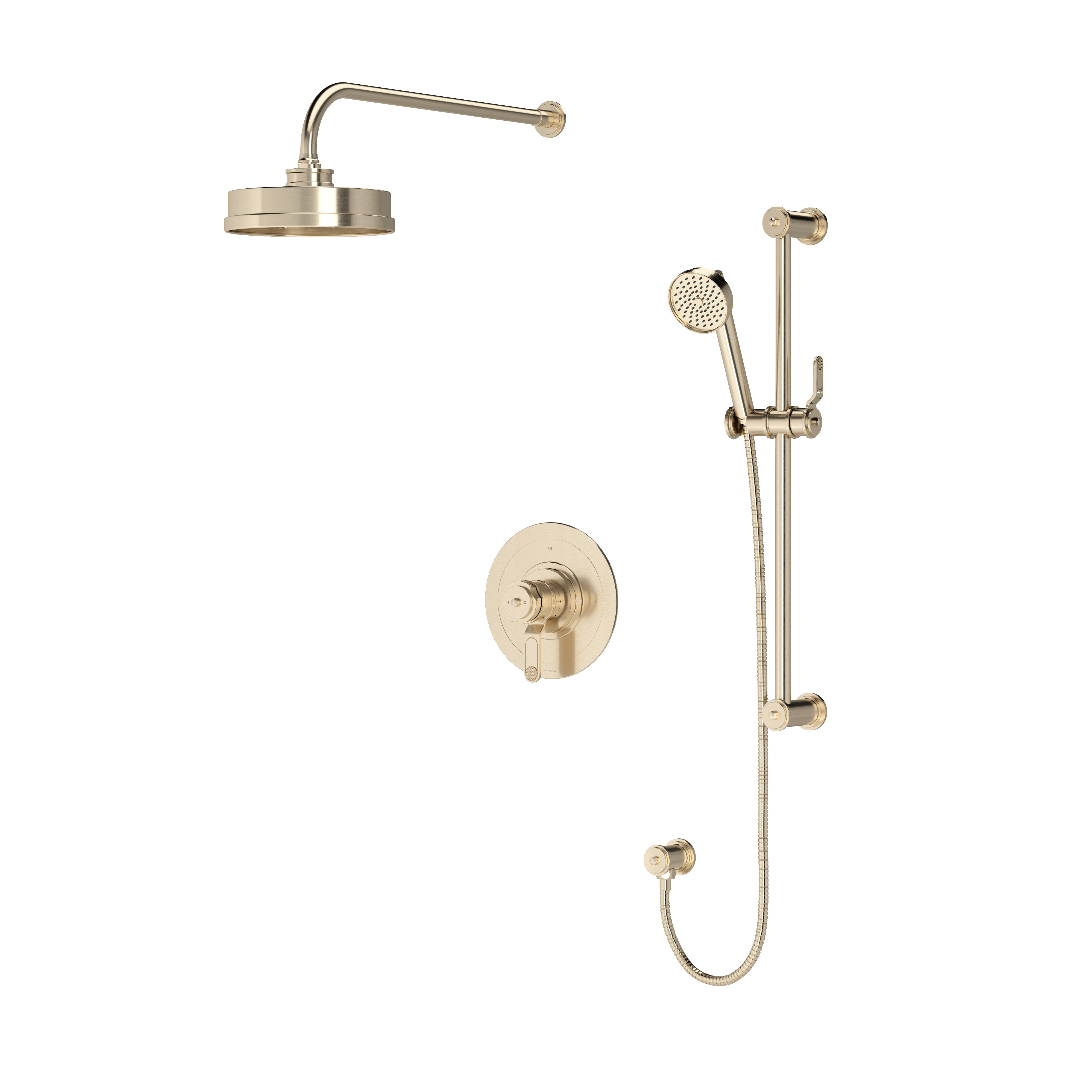 Garniture pour ensemble de douche 323 - Chrome poli | Numéro de modèle: U.TKIT323ARSTN