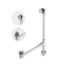 Victoria + Albert IntelliDrain™ Click Clack for sub floor installation -  Polished Chrome