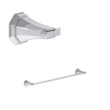 Deco Wall Mount 18" Single Towel Bar