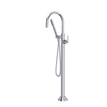 Lombardia Single Hole Floor Mount Tub Filler Trim